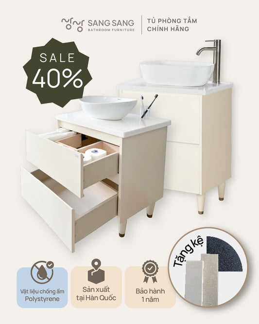 [DAZY-DC] Tủ Lavabo Chân Đứng Cao Cấp Sang Sang