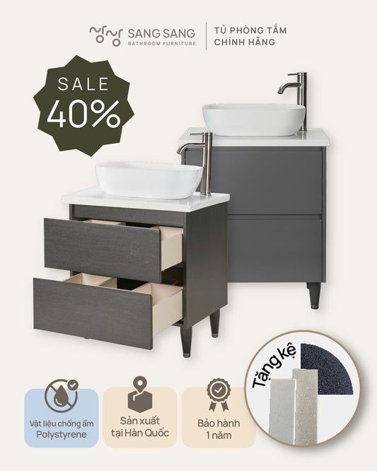 [DAZY-DG] Tủ Lavabo Chân Đứng Cao Cấp Sang Sang