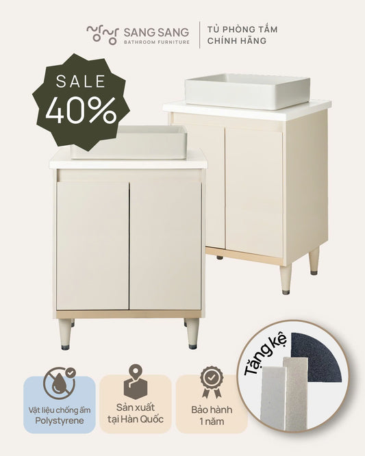 [GRACE-DC] Tủ Lavabo Chân Đứng Cao Cấp Sang Sang