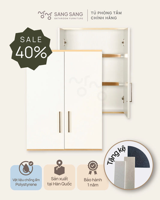 [GRACE-DC] Tủ Phòng Tắm Treo Tường Sang Sang
