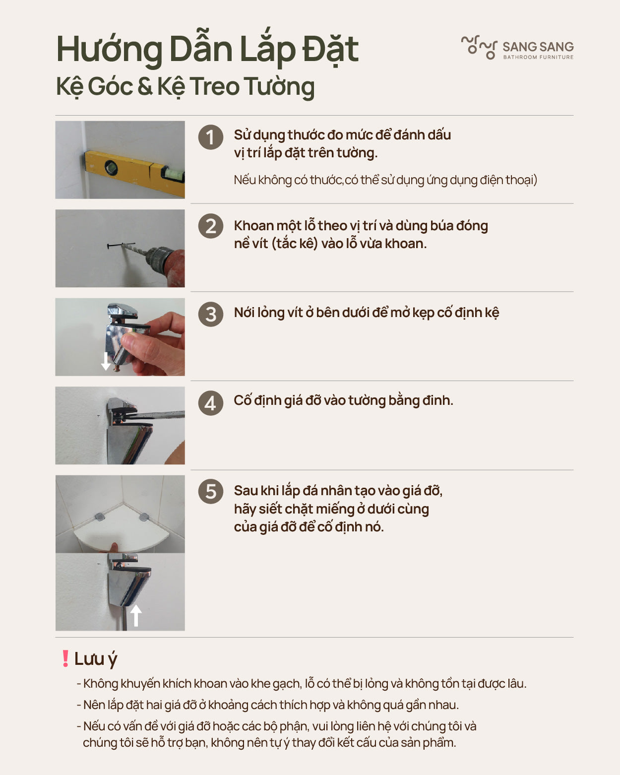 Chuẩn bị vật liệu và công cụ cần thiết