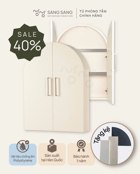 [RAINBOW] Tủ Phòng Tắm Treo Tường Cao Cấp Sang Sang