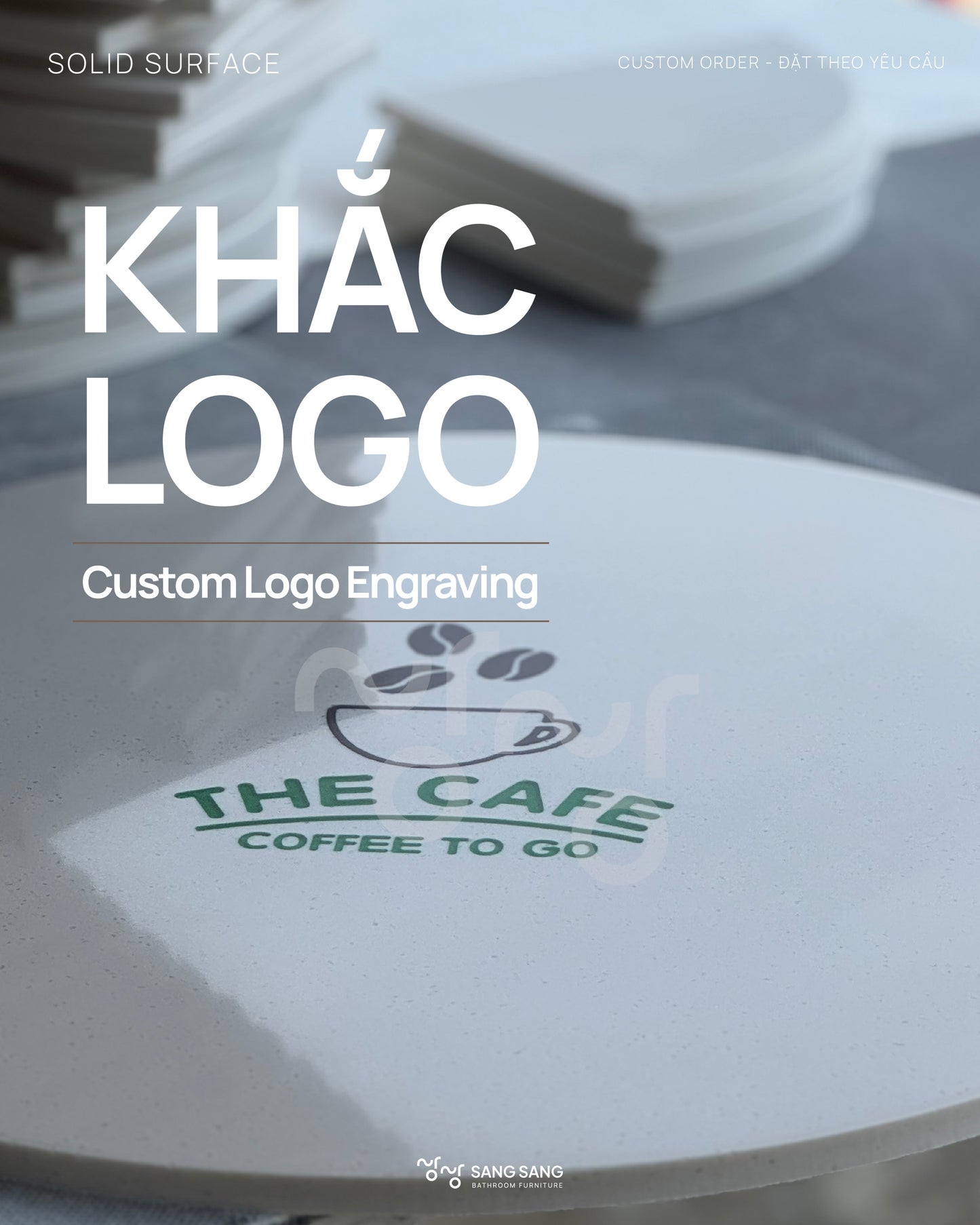 [SOLID SURFACE] Đặt theo yêu cầu / Custom-made Order