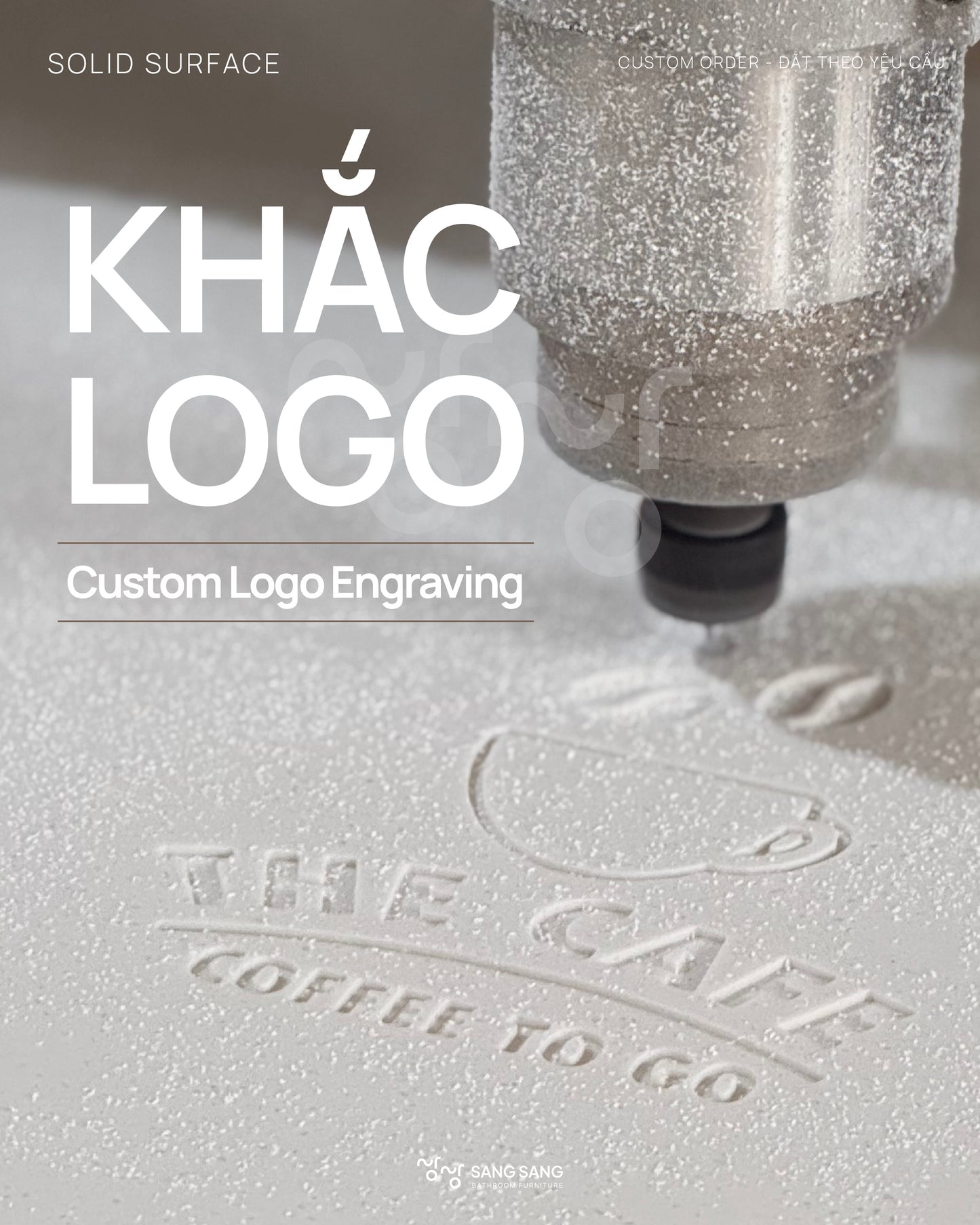 [SOLID SURFACE] Đặt theo yêu cầu / Custom-made Order