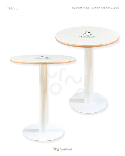 [COFFEE-TABLE-600] Bàn cà phê mặt đá nhân tạo Hàn Quốc