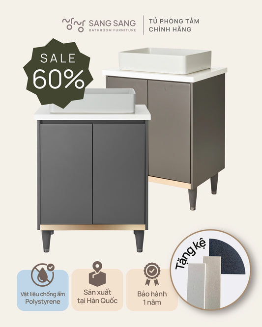 [GRACE-DG] Tủ Lavabo Chân Đứng Cao Cấp Sang Sang