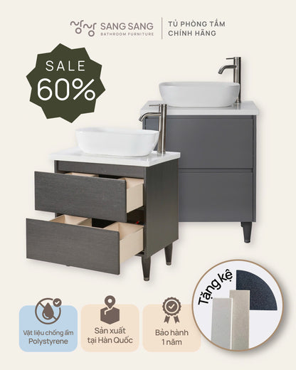 [DAZY-DG] Tủ Lavabo Chân Đứng Cao Cấp Sang Sang