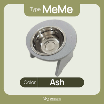 [KHẮC TÊN] Kệ bát ăn chống gù lưng dành cho thú cưng có khắc tên