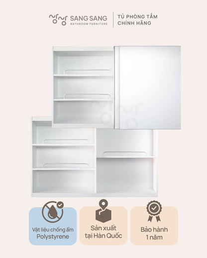 [BREEZE] Tủ Gương Phòng Tắm Cửa Lùa Sang Sang