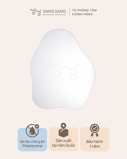 [CLOUD MIRROR] Gương LED Phòng Tắm Treo Tường Sang Sang