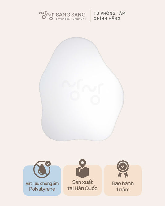 [CLOUD MIRROR] Gương LED Phòng Tắm Treo Tường Sang Sang