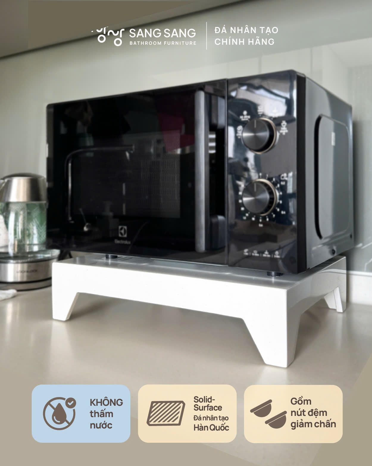 [V-VARY-420] Kệ đa năng đá nhân tạo Hàn Quốc Sang Sang