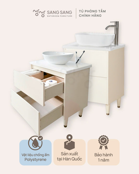 [DAZY-DC] Tủ Lavabo Chân Đứng Cao Cấp Sang Sang